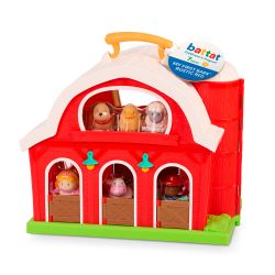 BATTAT - GRANDE FERME ROUGE ET FIGURINES BATTAT